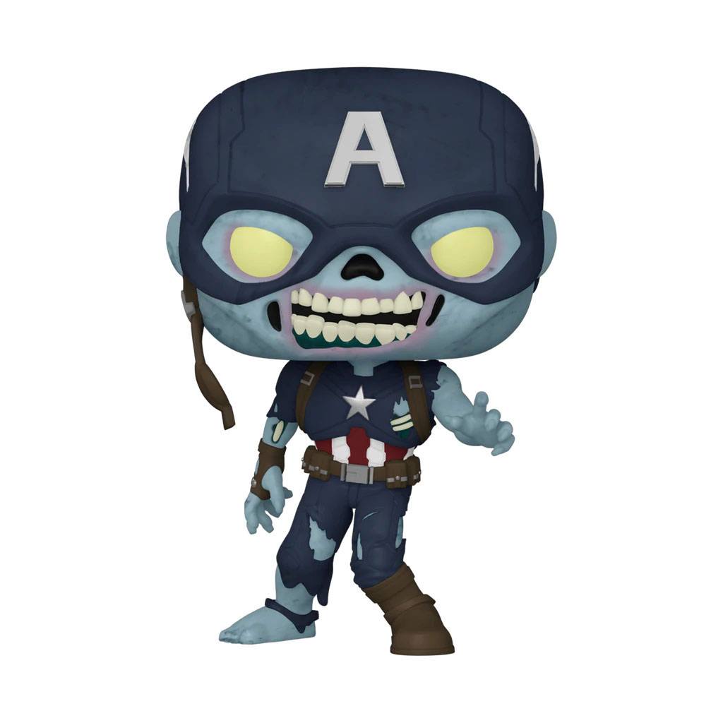What If...? POP! Animation Vinyl Figure Zombie Captain America Exclusive 9 cm