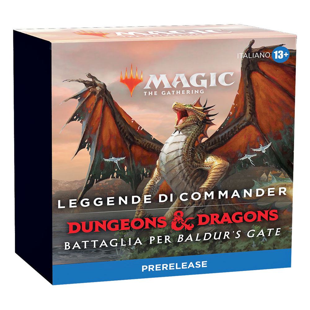 Magic the Gathering Leggende di Commander: Battaglia per Baldur's Gate Prerelease Pack italian