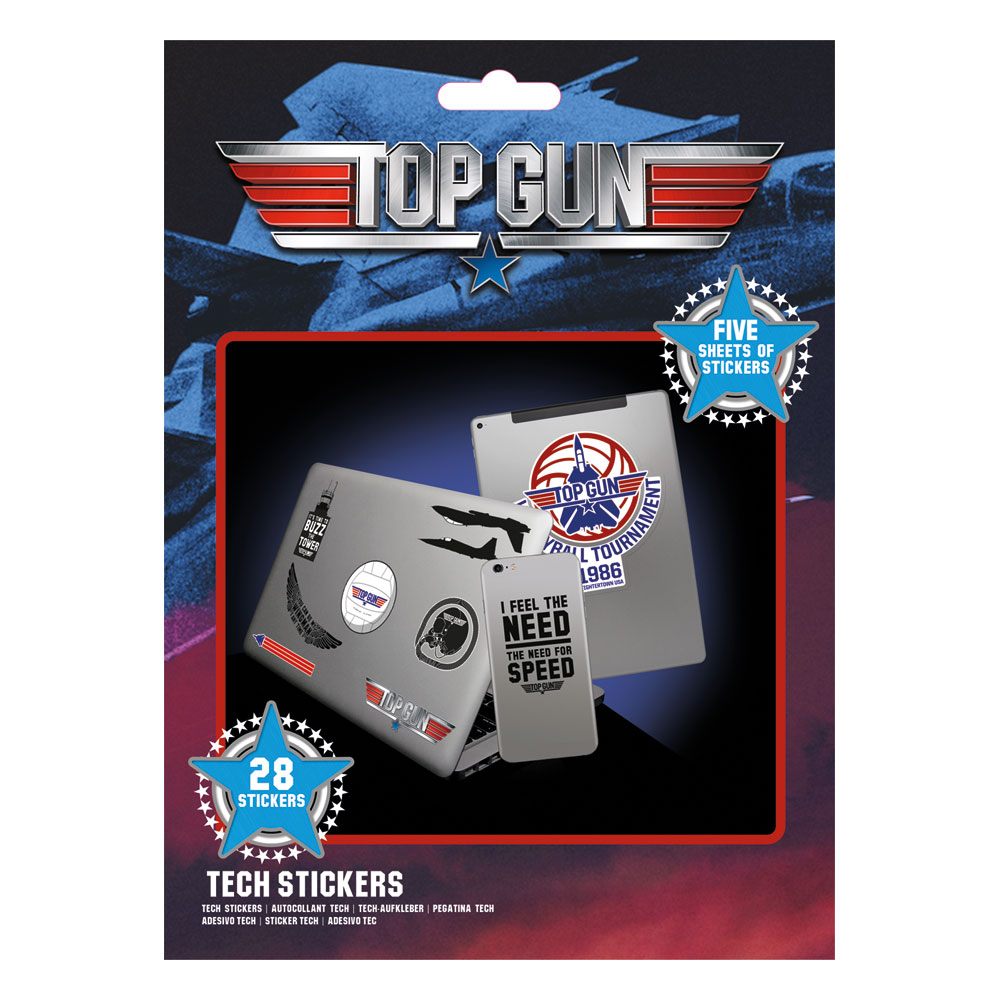 Top Gun Tech Sticker Pack (10)