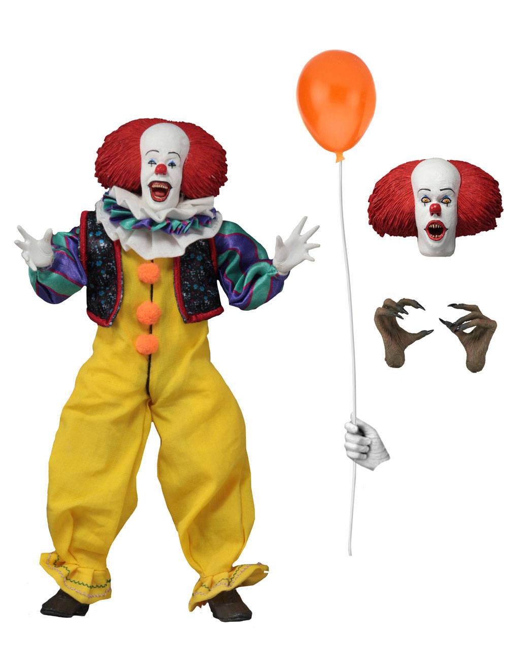 Stephen King's It 1990 Retro Action Figure Pennywise 20 cm