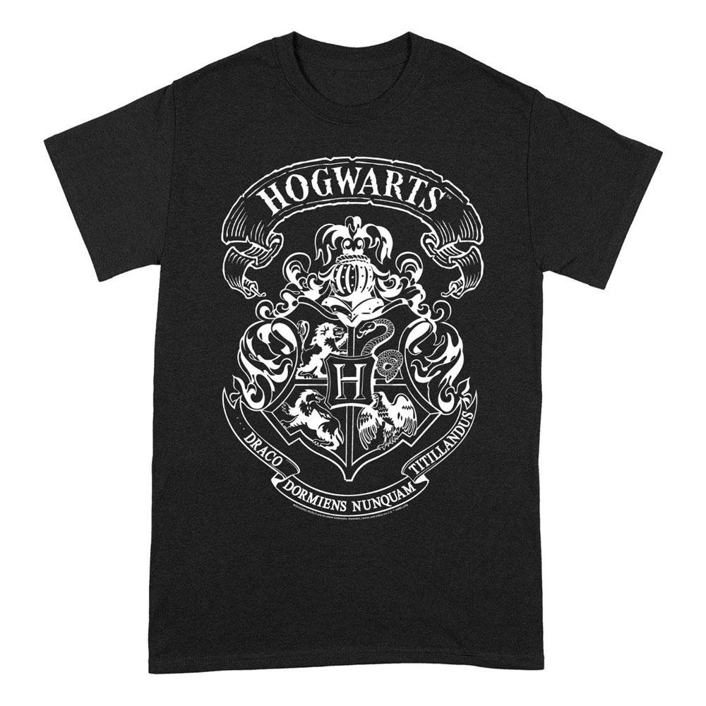 Harry Potter T-Shirt Hogwarts Crest Size L