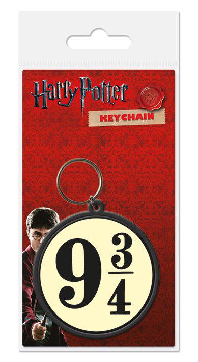 Harry Potter Rubber Keychain 9 3/4 6 cm