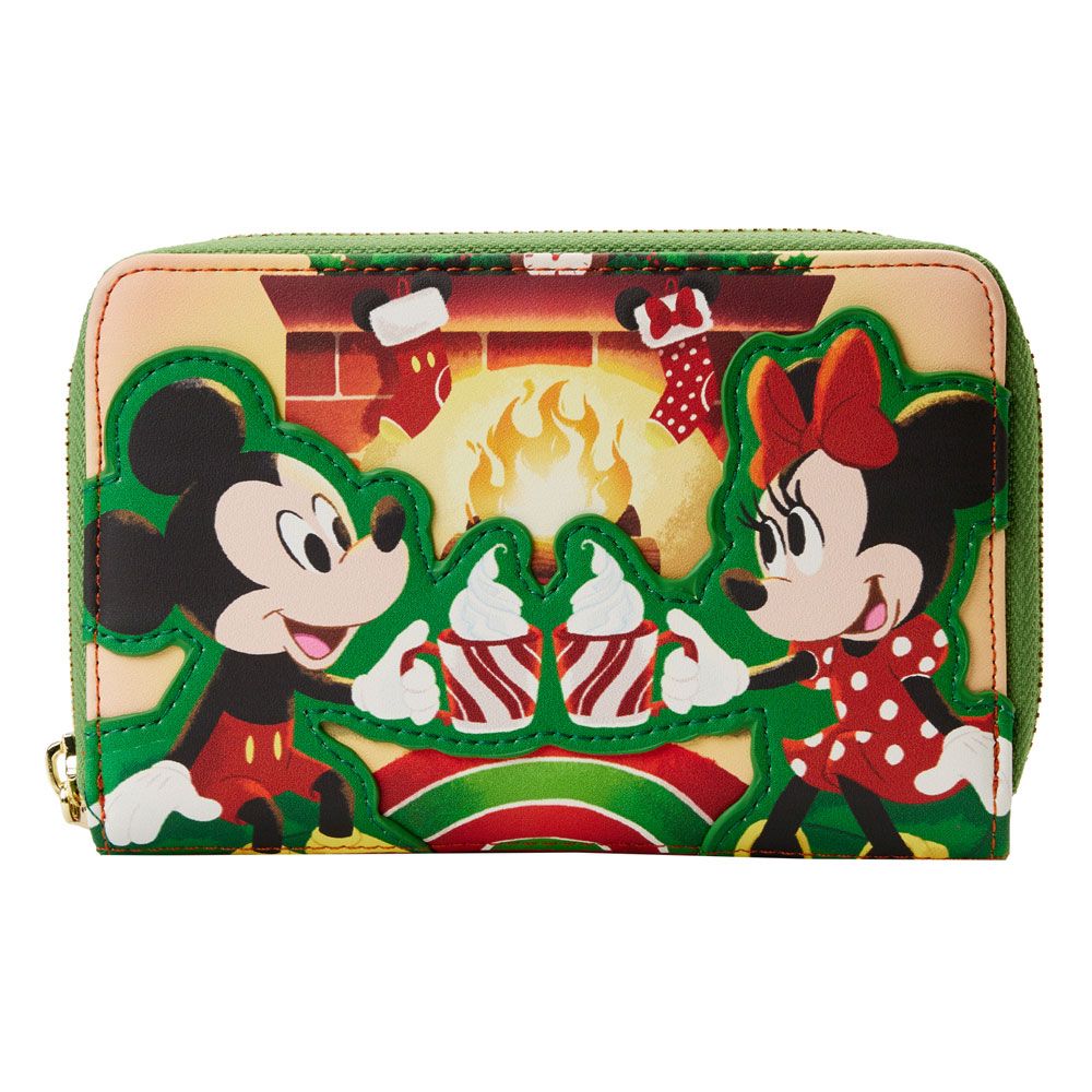 Disney by Loungefly Wallet Mickey & Minnie Hot Cocoa Fireplace