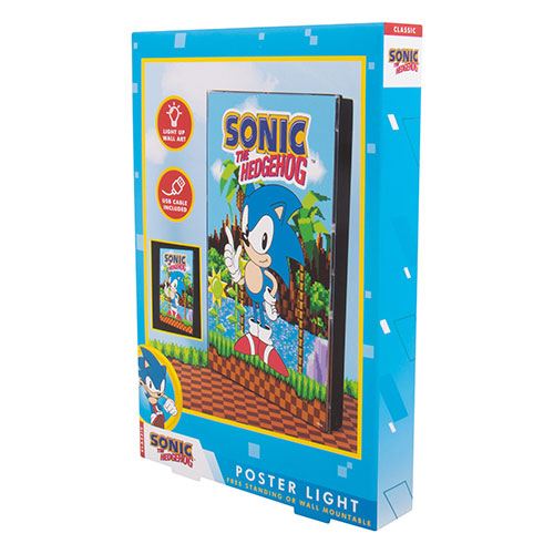 Sonic the Hedgehog Poster light