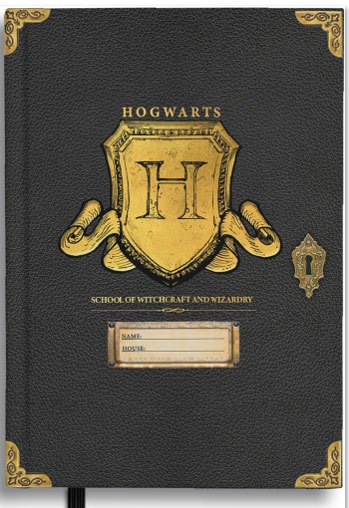 Harry Potter Notebook A5 Hogwarts Shield