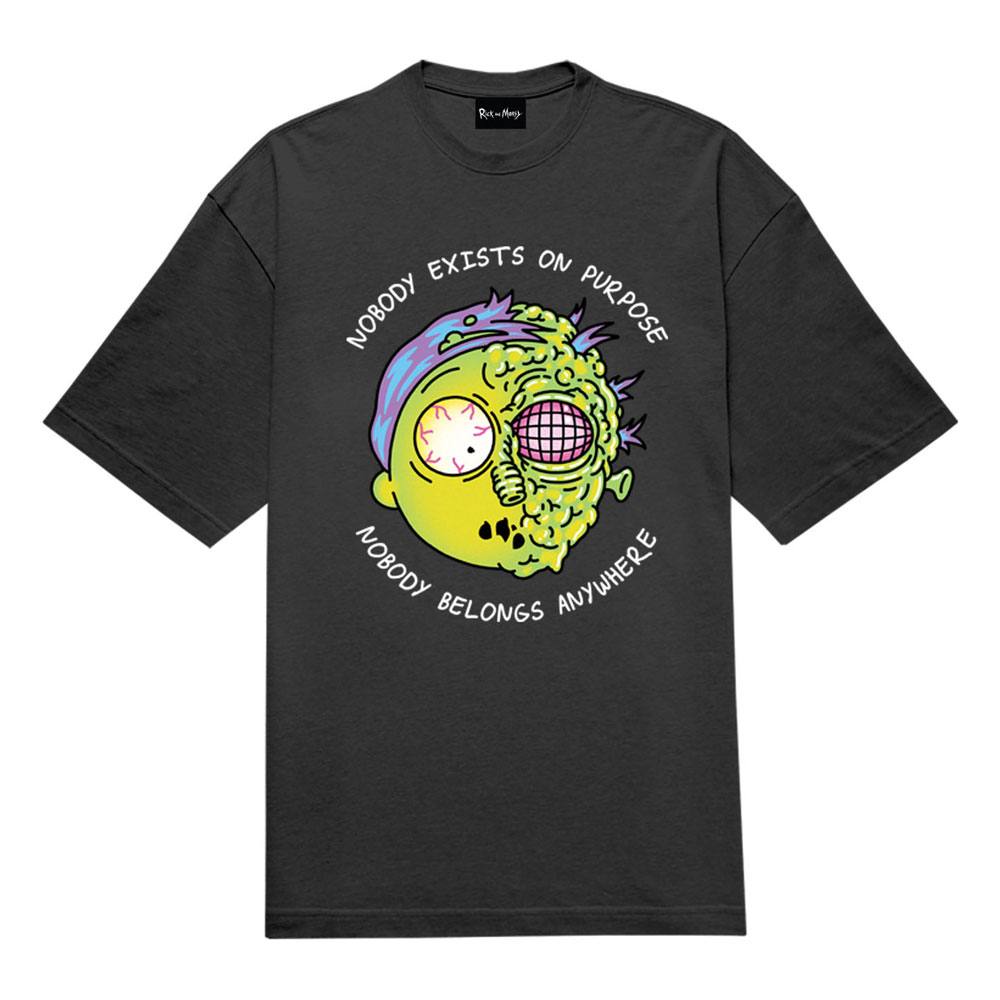 Rick & Morty T-Shirt Nobody Exists On Purpose..  Size S