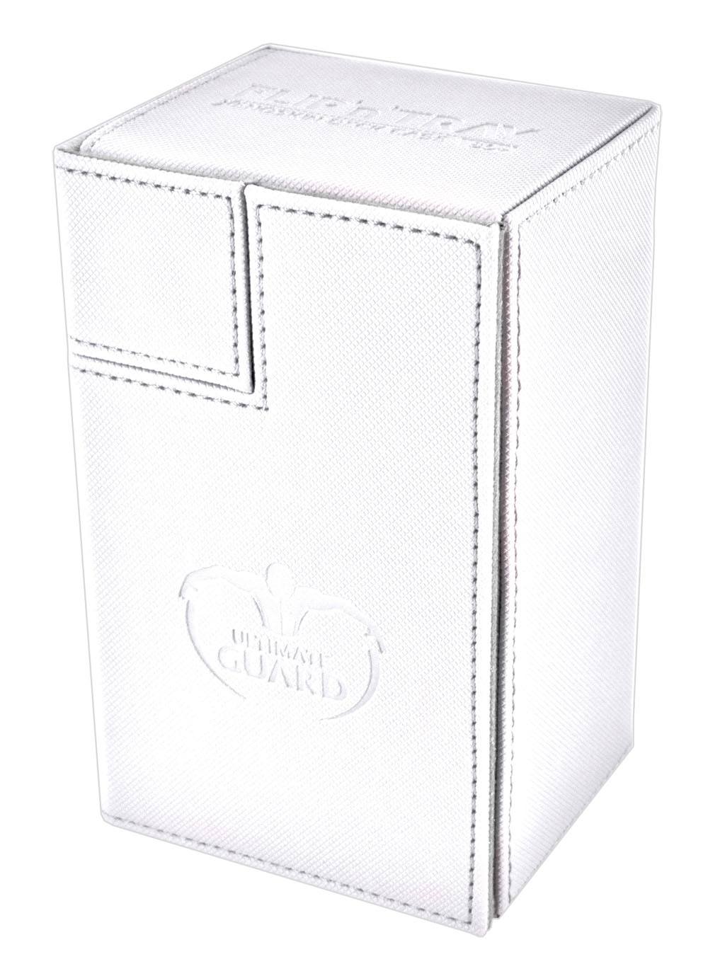 Ultimate Guard Flip´n´Tray  Deck Case 80+ Standard Size XenoSkin White