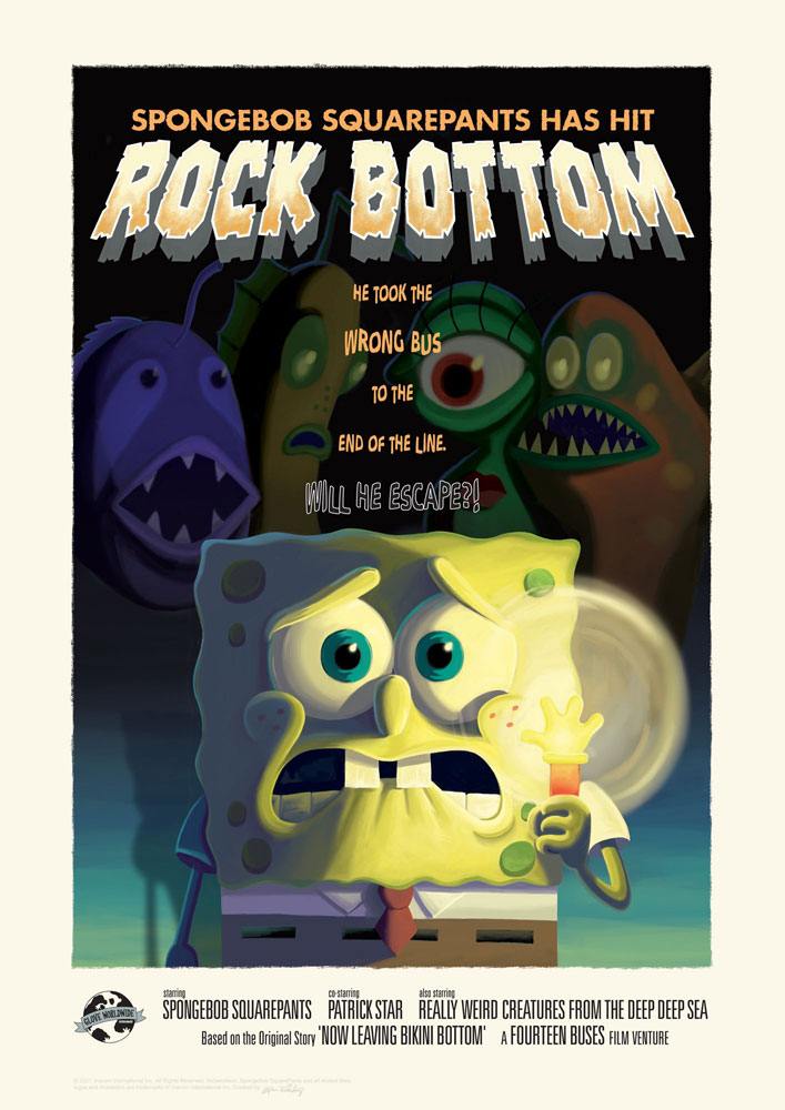 SpongeBob SquarePants Art Print Limited Edition 42 x 30 cm