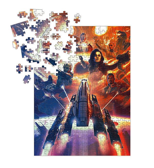 Mass Effect Jigsaw Puzzle Outcasts (1000 pieces) - Damaged packaging