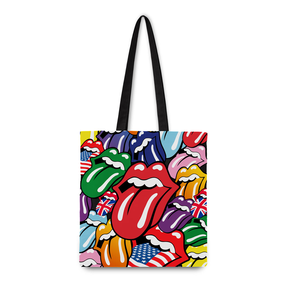The Rolling Stones Tote Bag Tongues