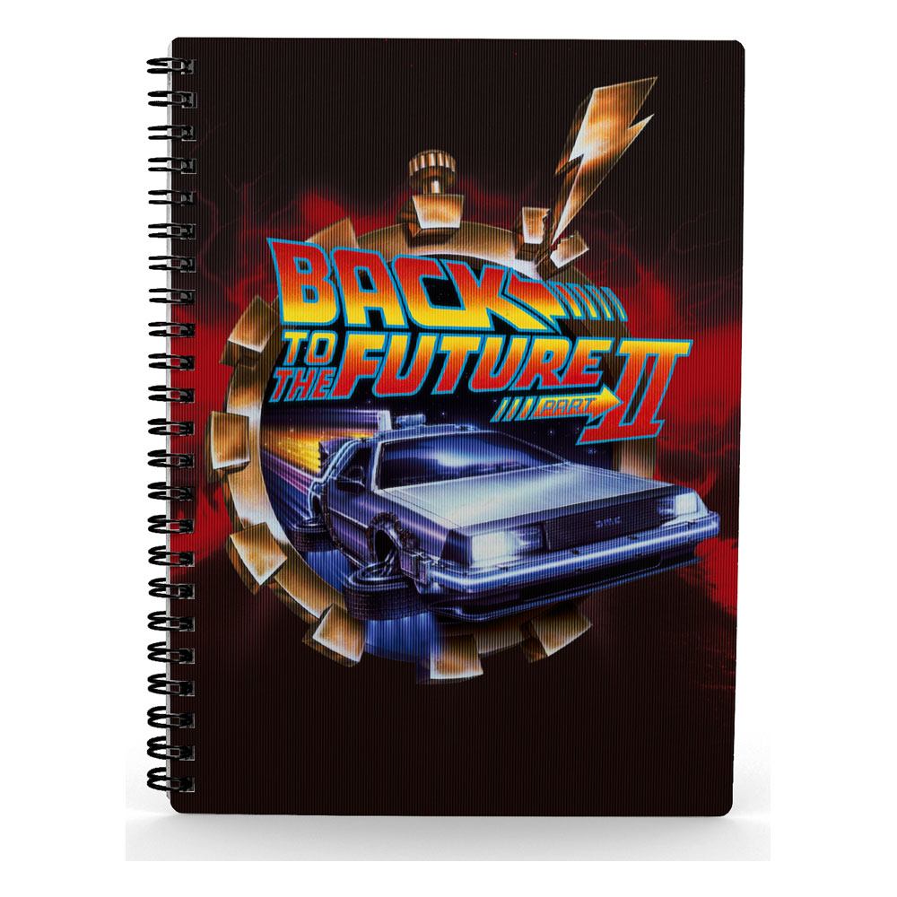 Back to the Future II Notebook with 3D-Effect Poster