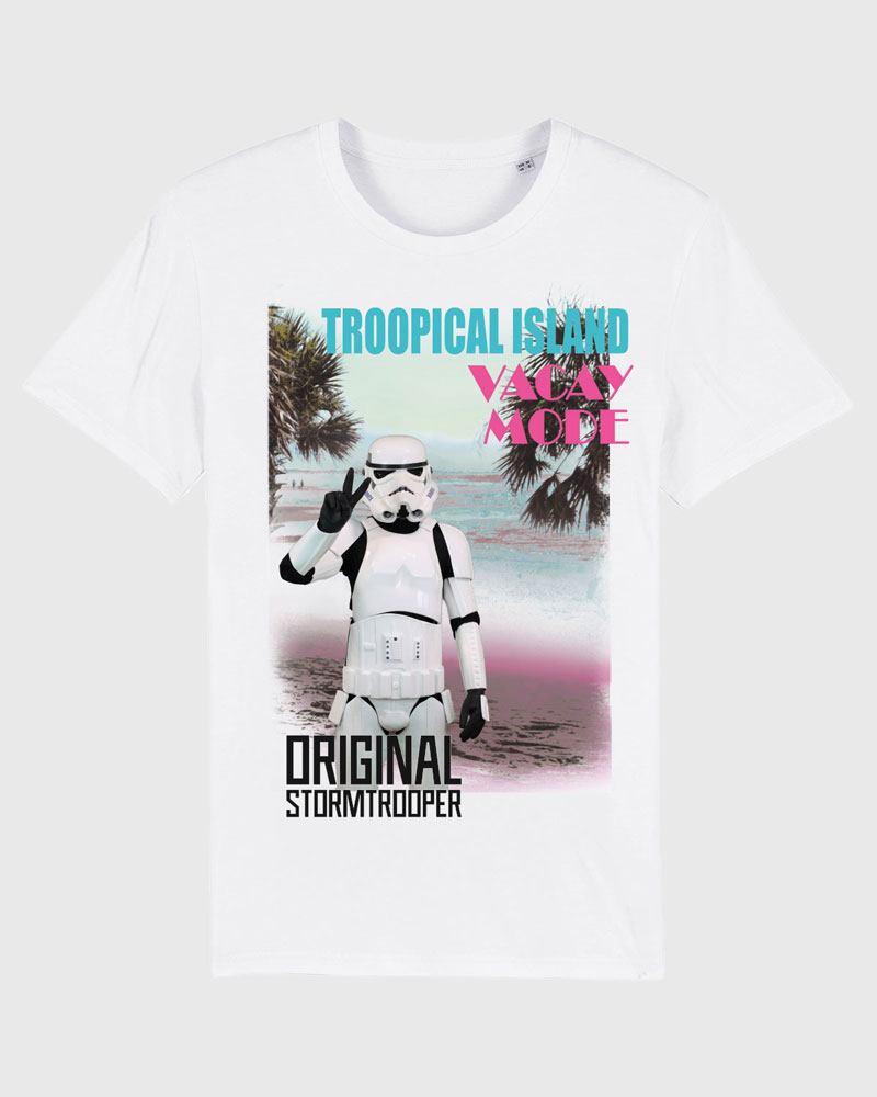 Original Stormtrooper T-Shirt Beach Trooper Size XL