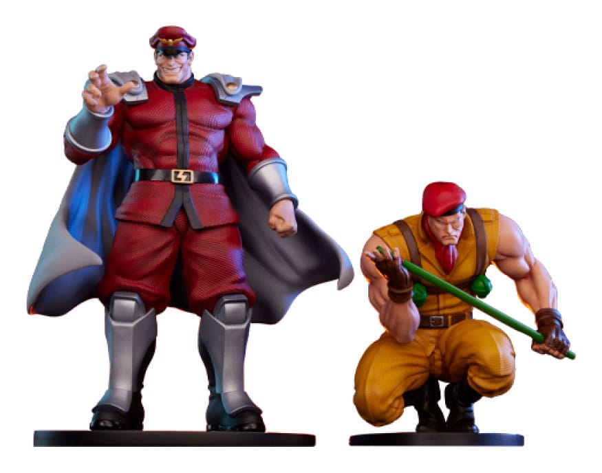 Street Fighter PVC Statues 1-10 M. Bison & Rolento 21 cm