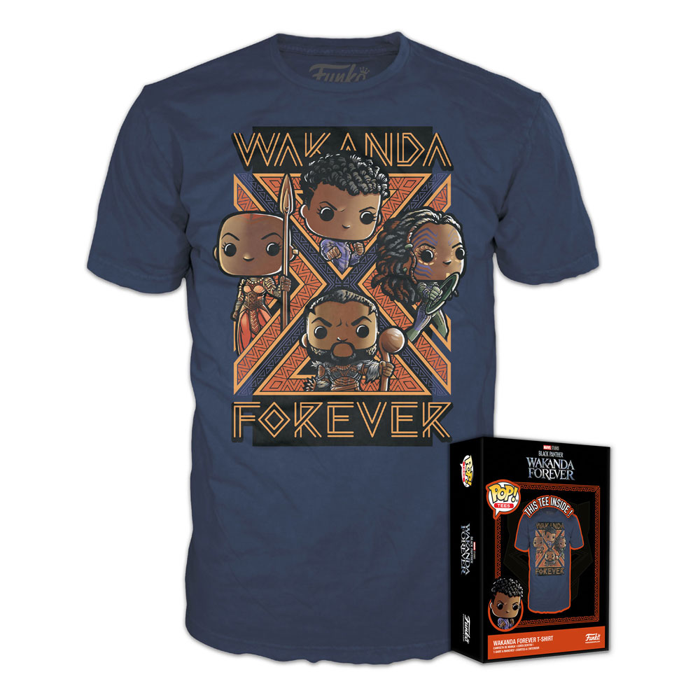 Black Panther: Wakanda Forever Boxed Tee T-Shirt Group Size L