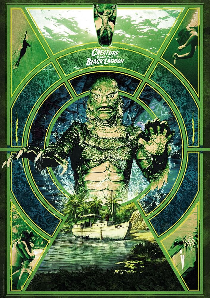 Creature from the Black Lagoon Art Print Limited Edition 42 x 30 cm
