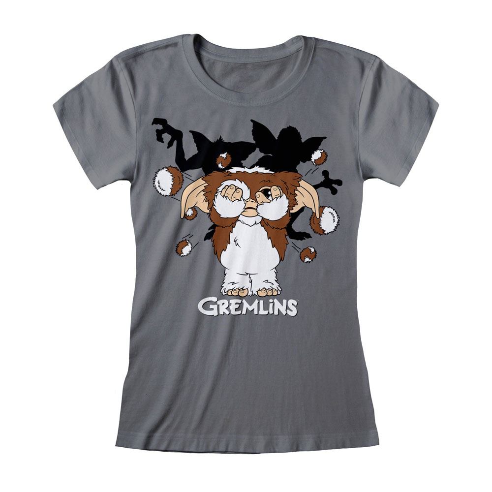 Gremlins Ladies T-Shirt Fur Balls Size XL