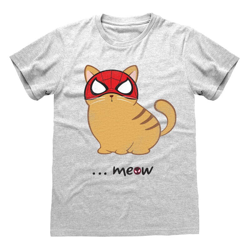 Spider-Man Miles Morales Video Game T-Shirt Meow Size S