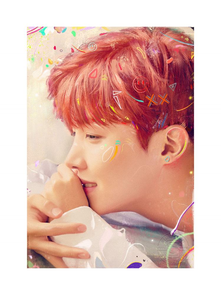 BTS Fine Art Print Love Yourself: j-hope 46 x 61 cm - unframed