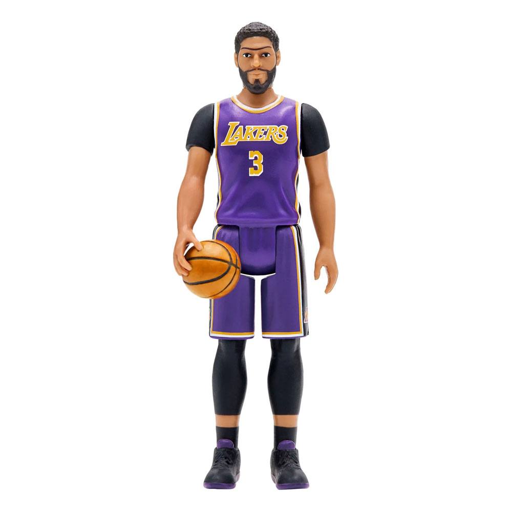 NBA ReAction Action Figure Wave 3 Anthony Davis (Lakers) [Purple Statement] 10 cm