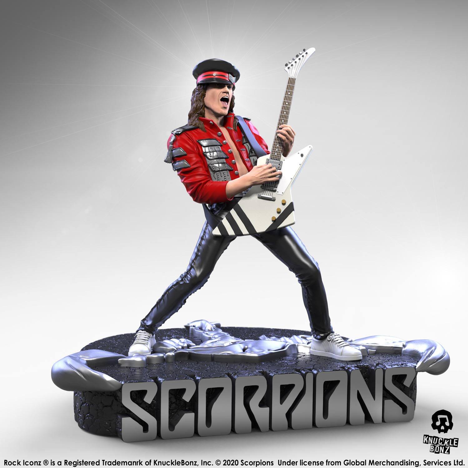 Scorpions Rock Iconz Statue Matthias Jabs Limited Edition 22 cm