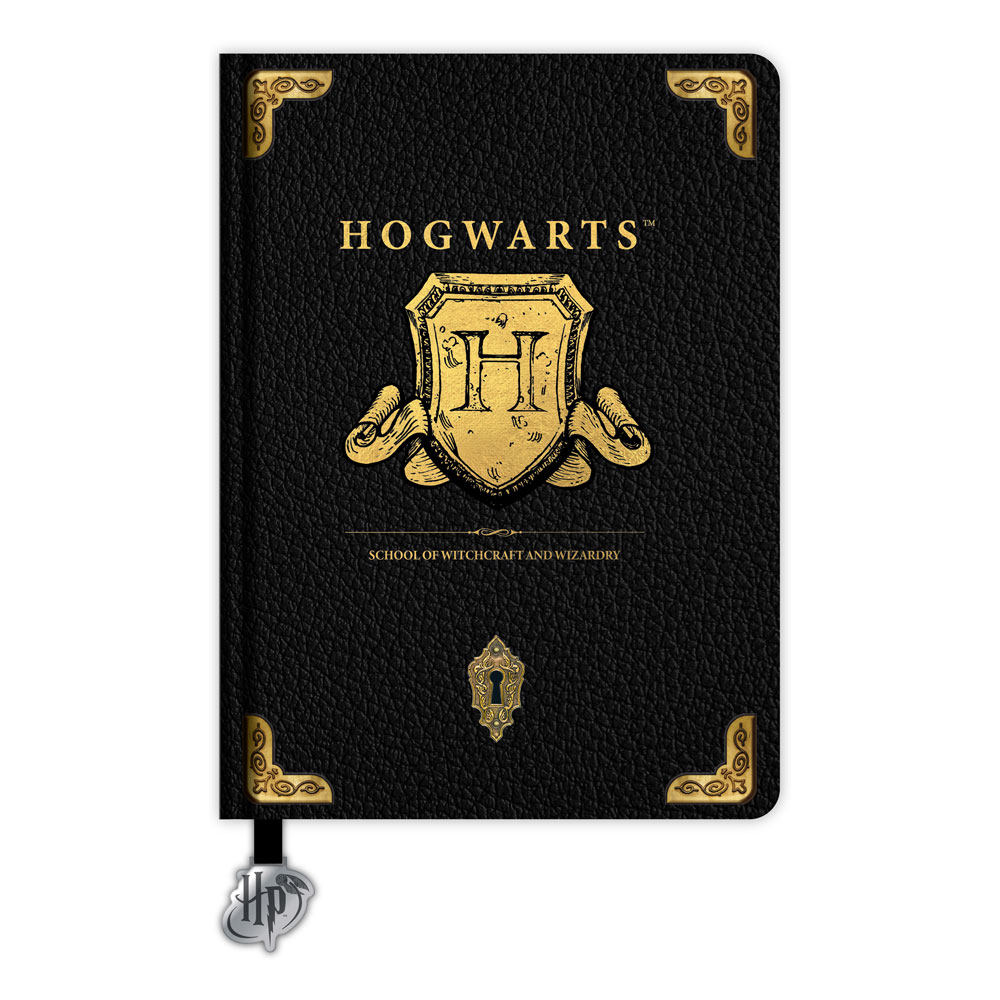 Harry Potter A5 Chunky Notebook (FSC) Hogwarts Shield Case (6)