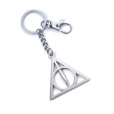 Harry Potter Keychain Deathly Hallows (silver plated)