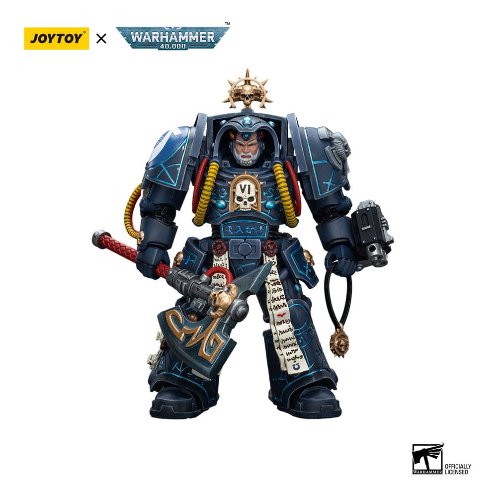 Warhammer 40k Action Figure 1-18 Ultramarines Librarian in Terminator Armour 12 cm