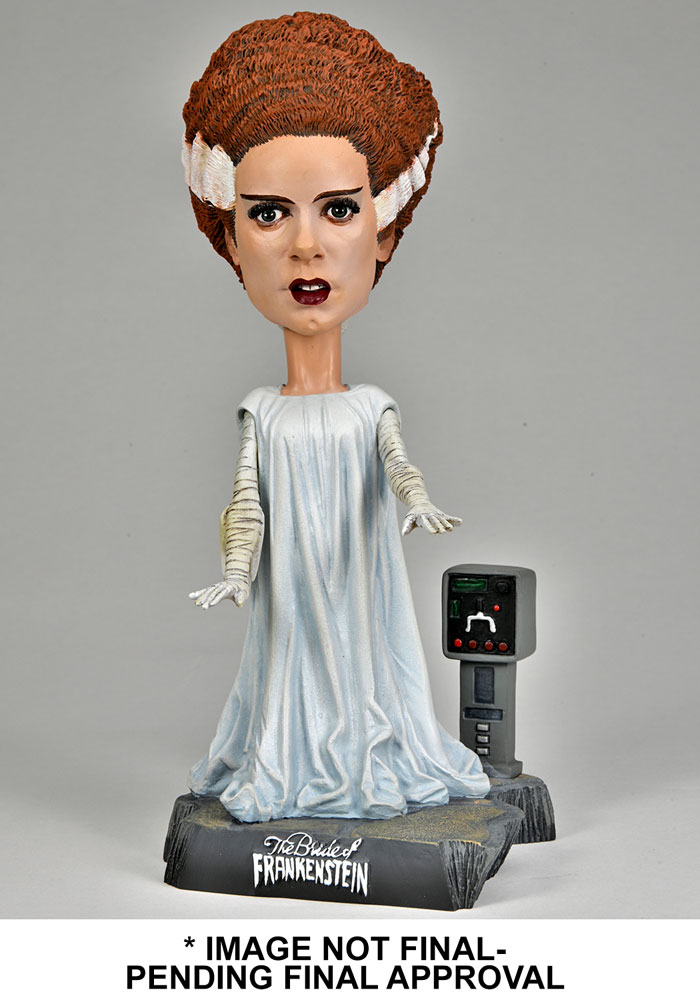 Universal Monsters Head Knocker Bobble-Head Bride of Frankenstein 20 cm