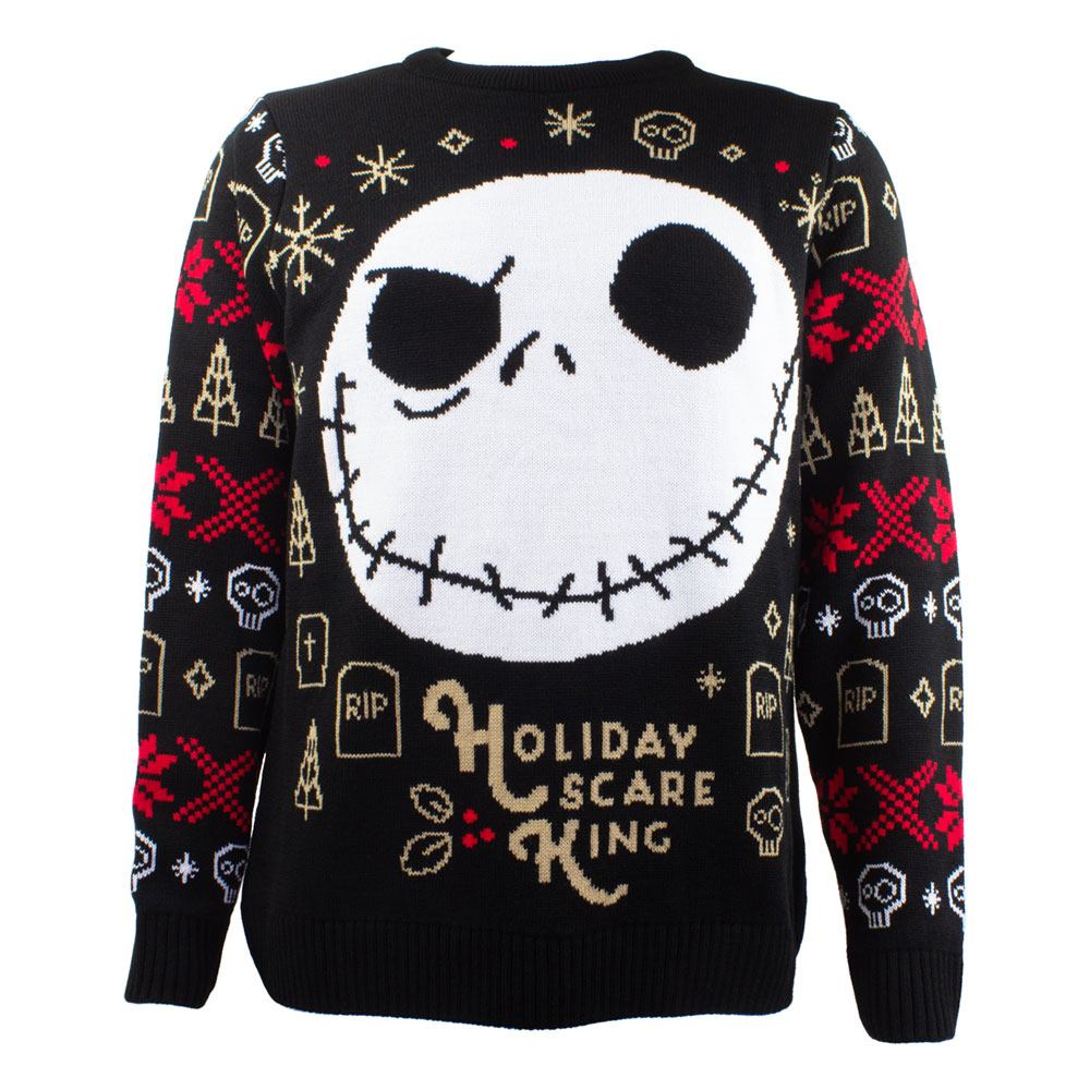 Nightmare Before Christmas Sweatshirt Christmas Jumper Holiday Scare King Size S