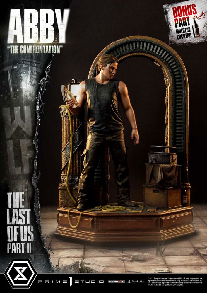 The Last of Us Part II Ultimate Premium Masterline Series Statue 1/4 Abby The Confrontation Bonus Version 58 cm