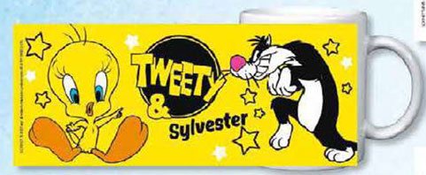 Looney Tunes Mug Tweety & Sylvester