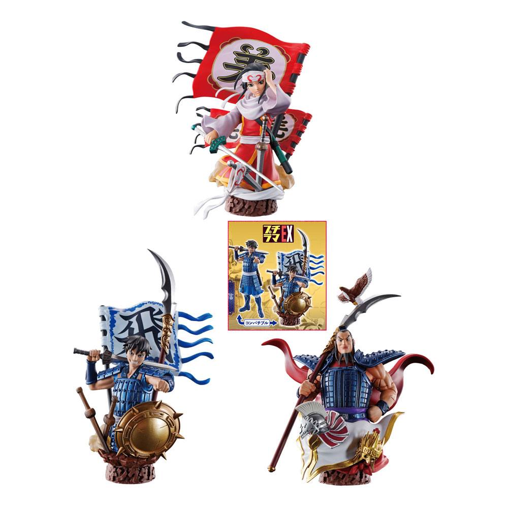 Kingdom Petitrama Series Trading Figure 3-Set Domination Chapter 1 Special Edition 11 cm - Damaged packaging