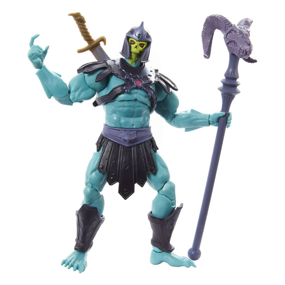 Masters of the Universe New Eternia Masterverse Action Figure 2022 Barbarian Skeletor 18 cm - Damaged packaging