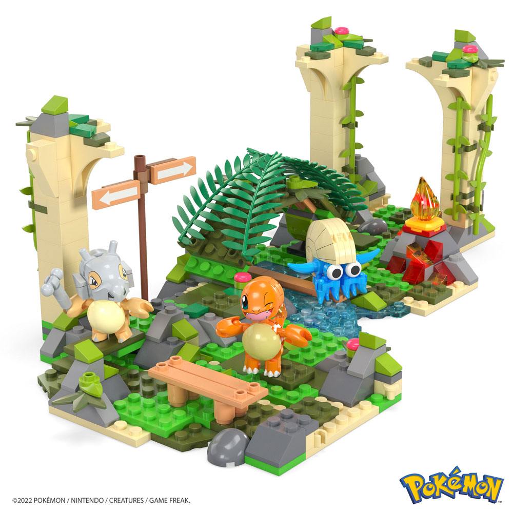 Pokémon Mega Construx Construction Set Jungle Ruins - Damaged packaging