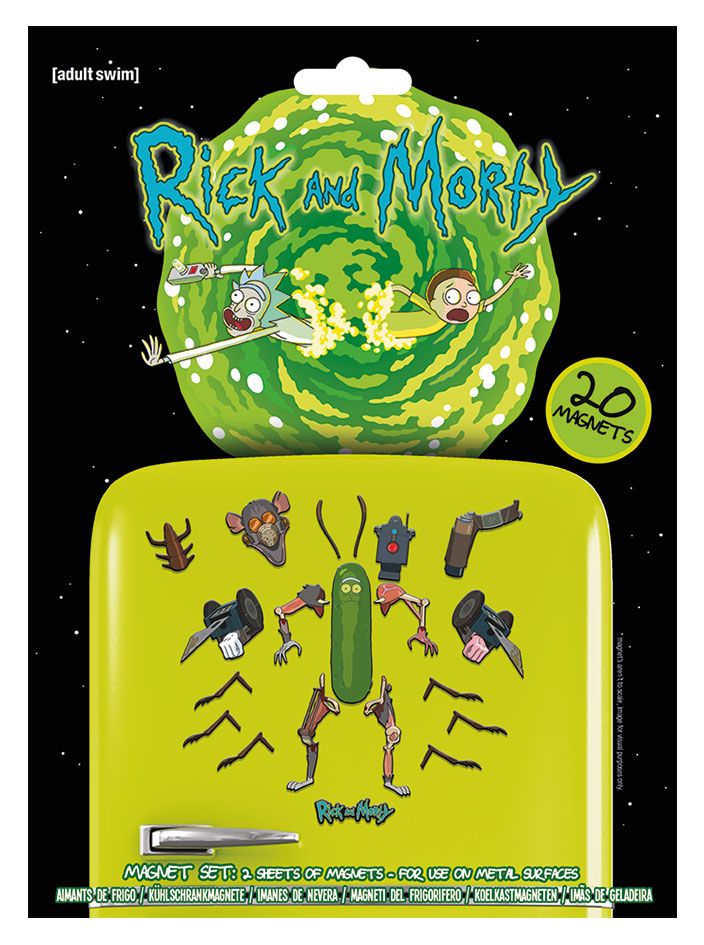 Rick and Morty Fridge Magnets Weaponize The Pickle