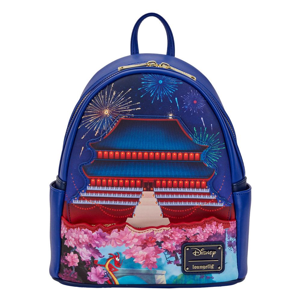 Disney by Loungefly Backpack Mulan Castle Light Up