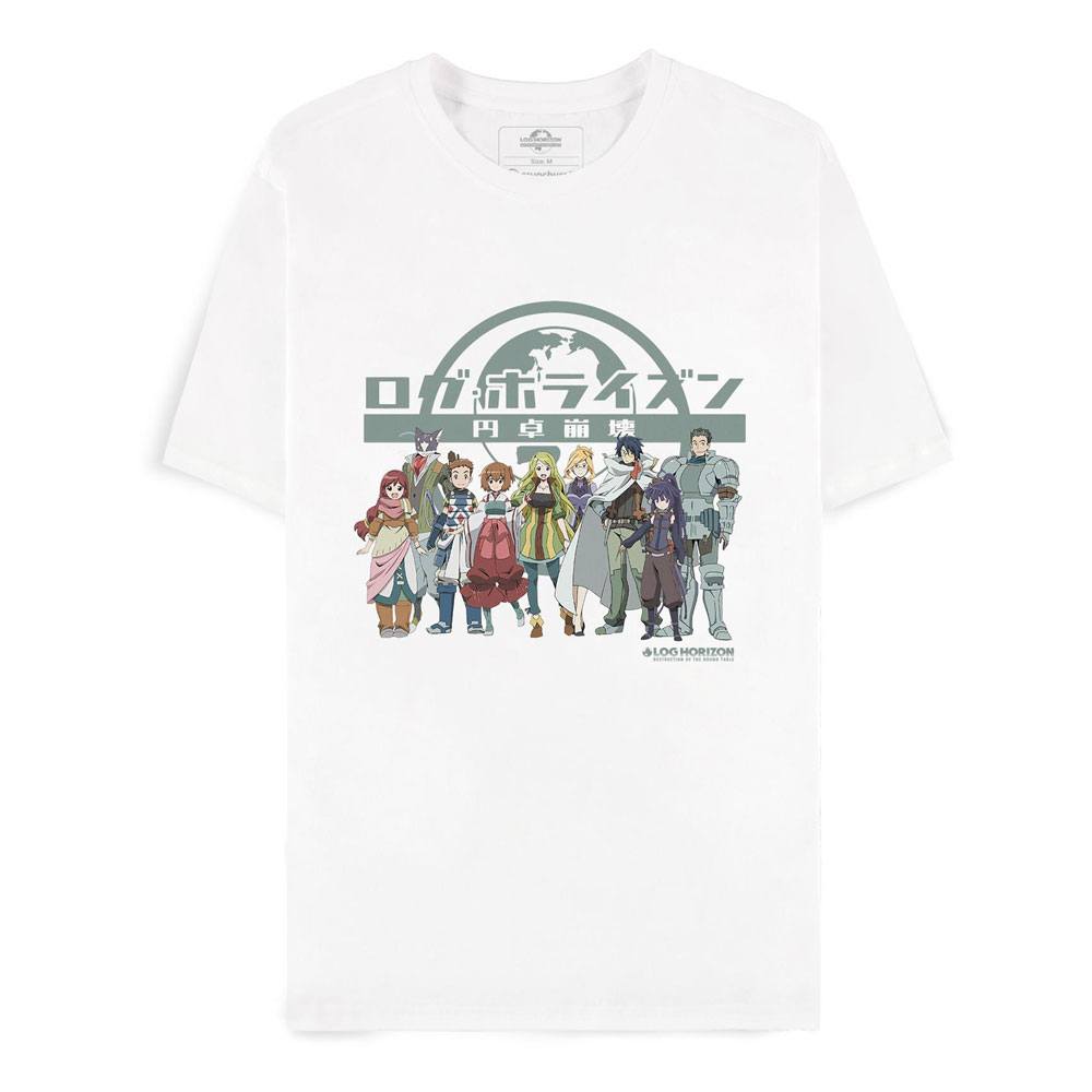 Log Horizon T-Shirt Shiroe and the rest of the gang Size L