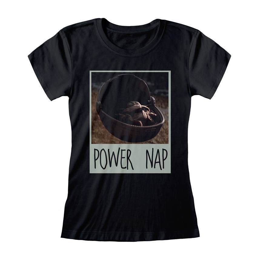 Star Wars The Mandalorian Ladies T-Shirt Power Nap Size XL