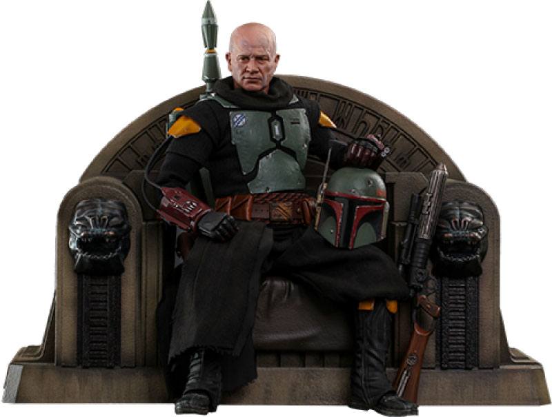 Star Wars The Mandalorian Action Figure 1-6 Boba Fett (Repaint Armor) and Throne 30 cm