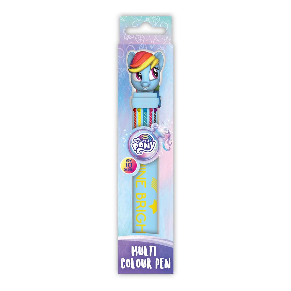 My Little Pony Multi Colour Pen Rainbow Dash Case (8)