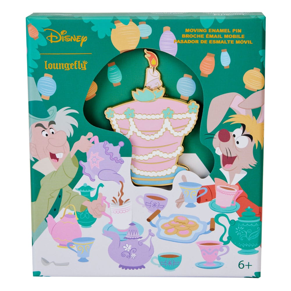 Disney by Loungefly Enamel Pins Unbirthday Cake 3 Limited Edition 8 cm
