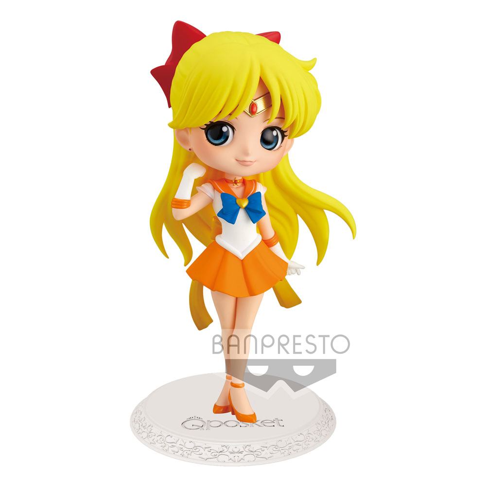 Sailor Moon Eternal The Movie Q Posket Mini Figure Super Sailor Venus Ver. A 14 cm