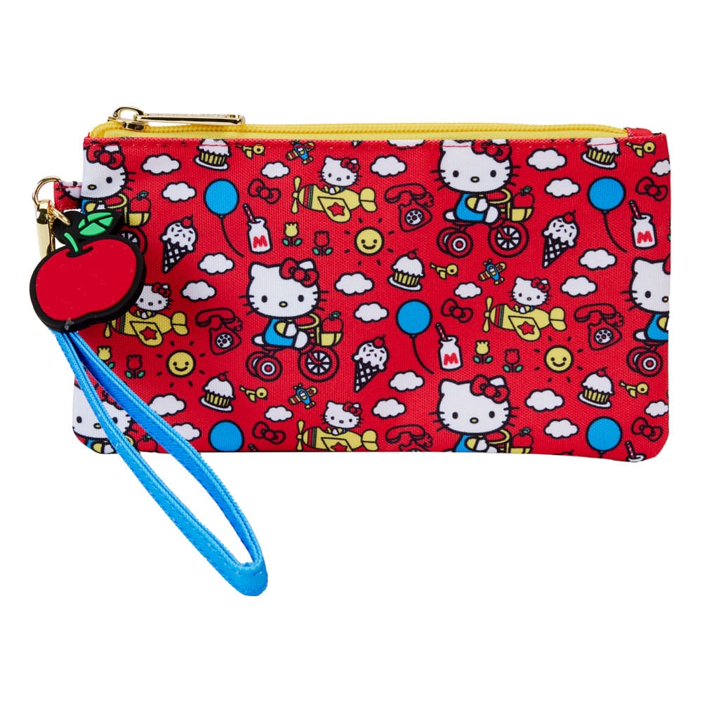 Hello Kitty by Loungefly Coin-Cosmetic Bag 50th Anniversary AOP