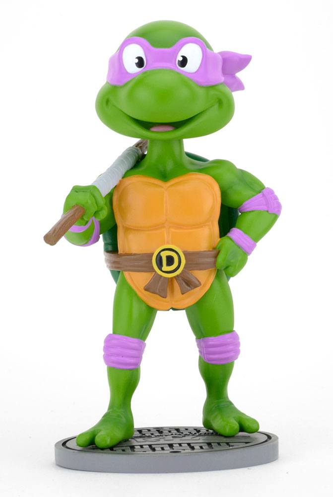 NECA Teenage Mutant Ninja Turtles Head Knocker Bobble-Head Donatello 17 cm