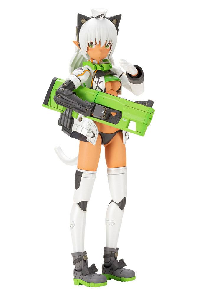 Frame Arms Girl Shimada Humikane Art Works II Plastic Model Kit Arsia Another Color & FGM148 Type Anti-Tank Missile 16 cm