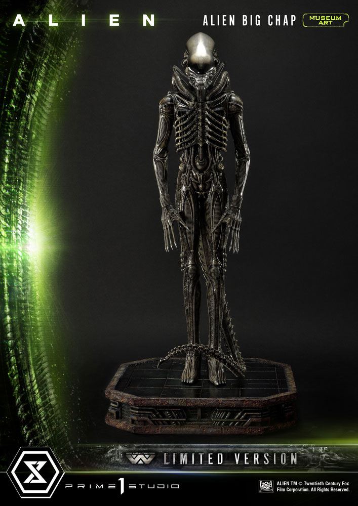 Alien Statue 1/3 Alien Big Chap Museum Art Limited Version 85 cm