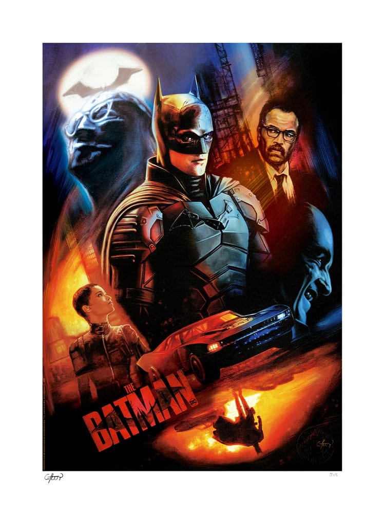 Sideshow Collectibles DC Comics Art Print The Batman 46 x 61 cm - unframed