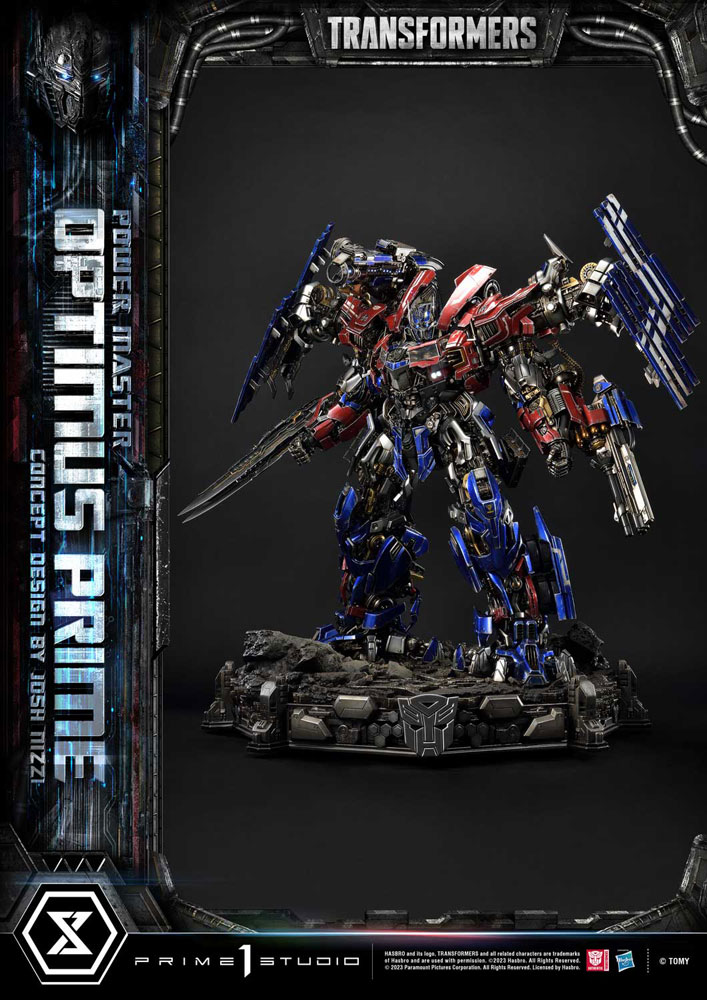Transformers Museum Masterline Statue Powermaster Optimus Prime Concept by Josh Nizzi 95 cm
