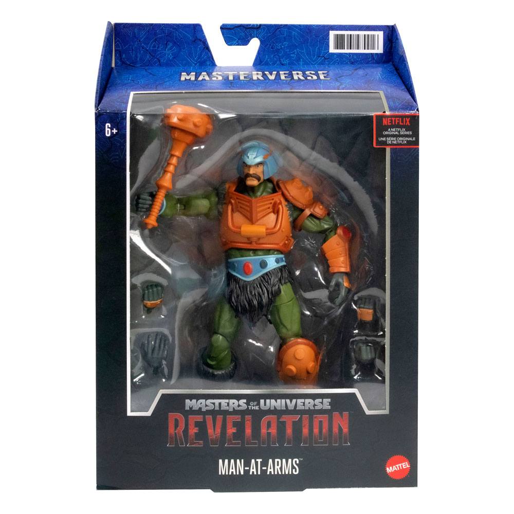 Masters of the Universe: Revelation Masterverse Action Figure 2021 Man-At-Arms 18 cm - Severely damaged packaging
