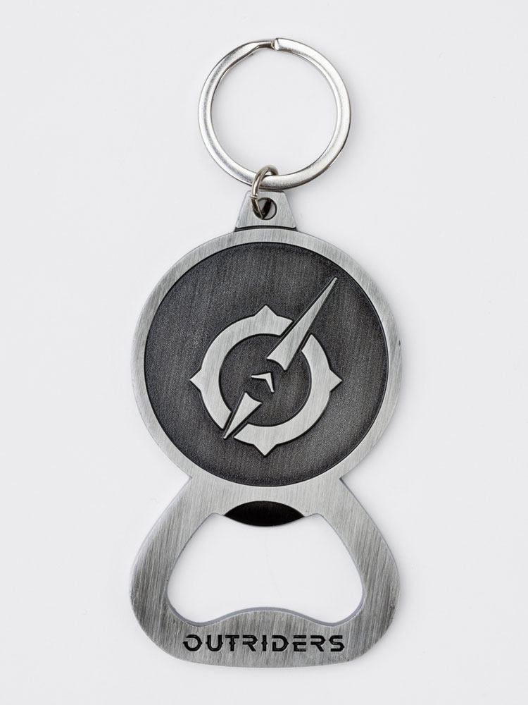 Outriders Metal Keychain Symbol